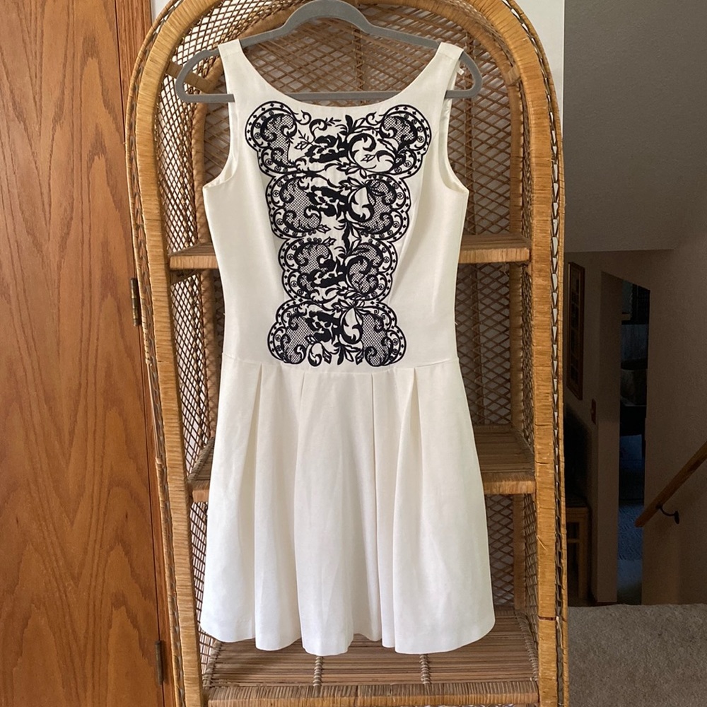 WHBM Pleated Dress